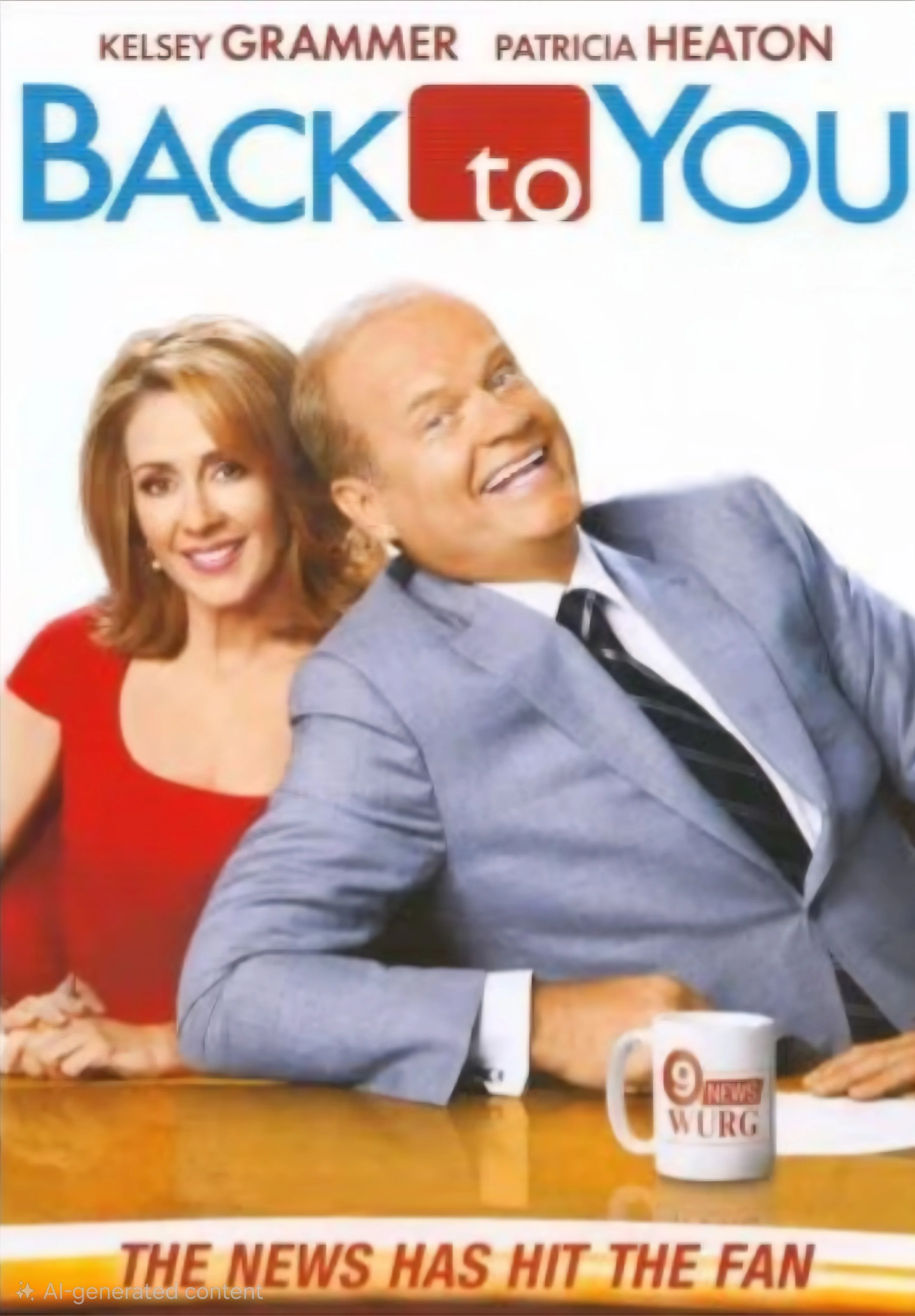 BACK TO YOU! (FOX 2007-2008) Kelsey Grammer, Patricia Heaton, Ayda Field, Laura Marano, Lily Jackson, Josh Gad, Ty Burrell, Fred Willard