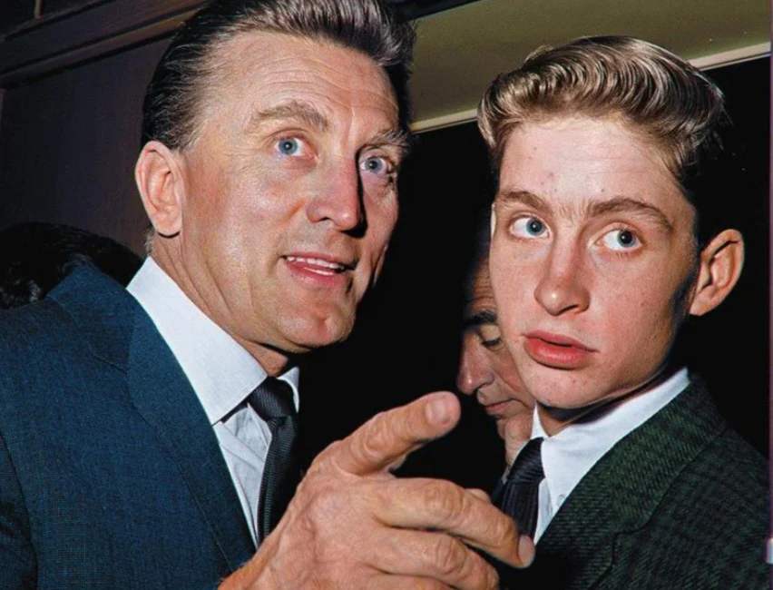 A FATHER... A SON... ONCE UPON A TIME IN HOLLYWOOD (2005) Michael Douglas, Kirk Douglas - Image 2