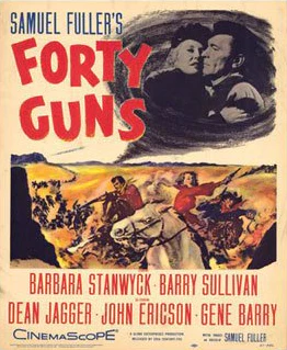 FORTY GUNS (MP 1957) Barbara Stanwyck, Barry Sullivan, Gene Barry, Dean Jagger, Eve Brent, Chuck Hayward, Robert Dix, Hank Worden, Chuck Roberson, John Ericson - Image 2