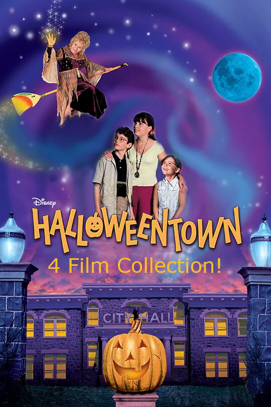 THE COMPLETE 4 MOVIE COLLECTION: HALLOWEEN TOWN (1998-2006) Debbie Reynolds, Kimberly J. Brown, Judith Hoag, Joey Zimmerman, Sara Paxton