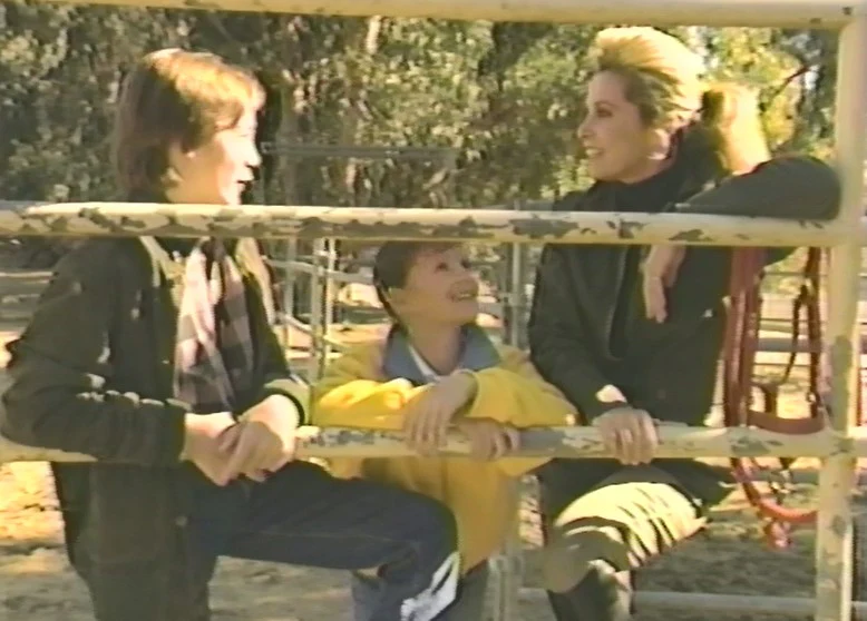 INTRODUCTION TO HORSEBACK RIDING AND HORSE CARE WITH STEFANIE POWERS (1989) VERY RARE! Stefanie Powers - Image 5
