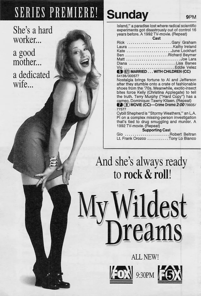 MY WILDEST DREAMS (FOX 1995) EXTREMELY RARE!!! Lisa Ann Walter, John Posey, Kelly Bishop, Mary Jo Keenan, J. Evan Bonifant - Image 3