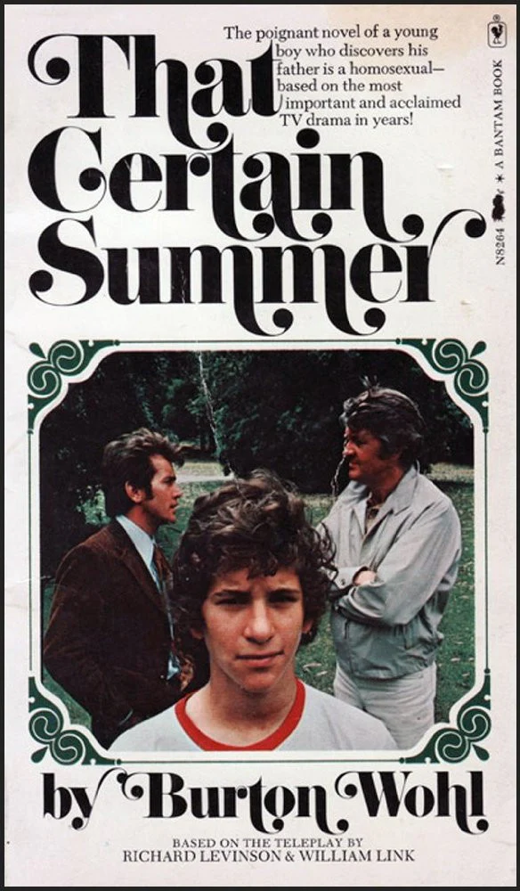 THAT CERTAIN SUMMER (ABC-TVM 11/1/72) Hal Holbrook, Martin Sheen, Scott Jacoby, Hope Lange, Joe Don Baker